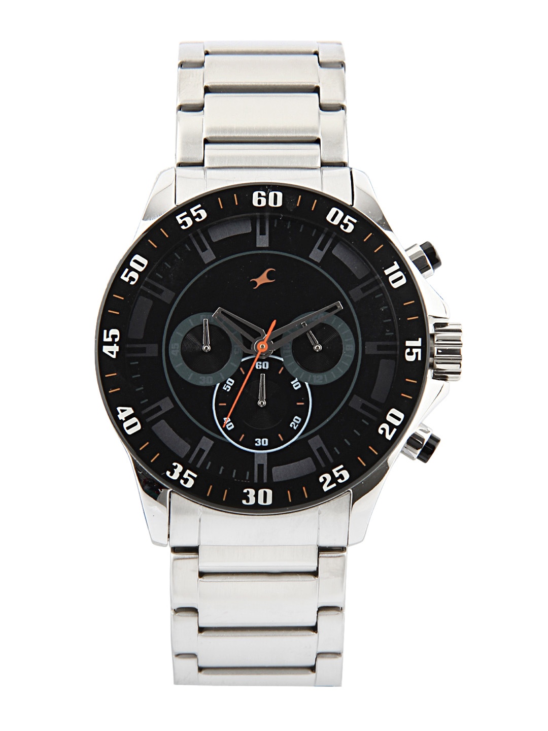 

Fastrack Men Black Dial Chronograph Watch 3072SM04