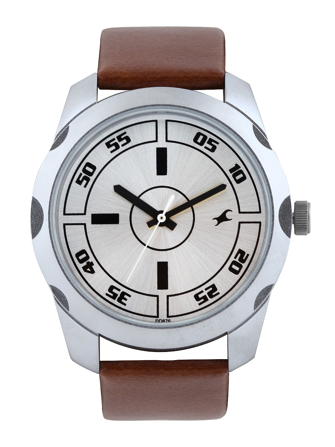 

Fastrack Men Steel-Toned Dial Watch 3123SL02