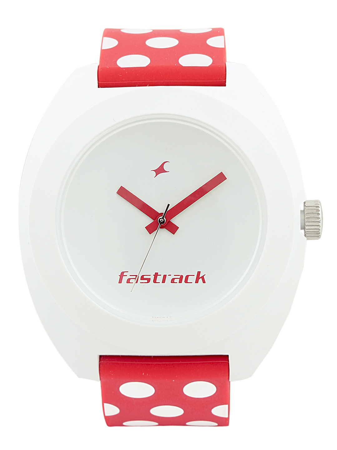 

Fastrack Unisex White Dial Watch 9952PP13