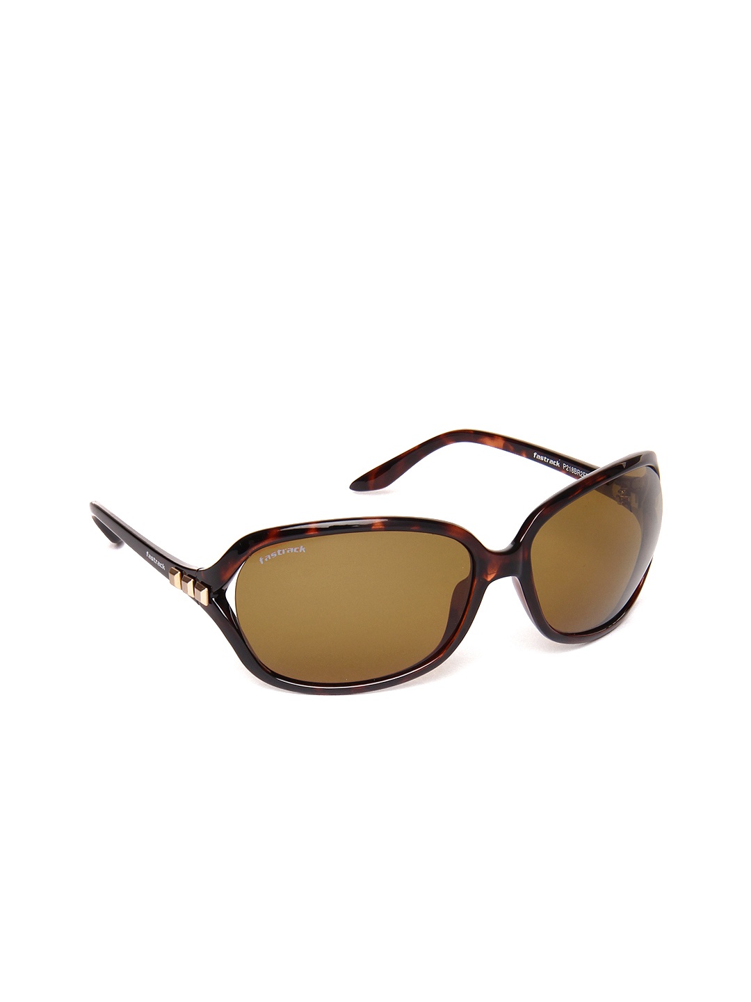

Fastrack Women Polarised Sunglasses P218BR2FP, Brown