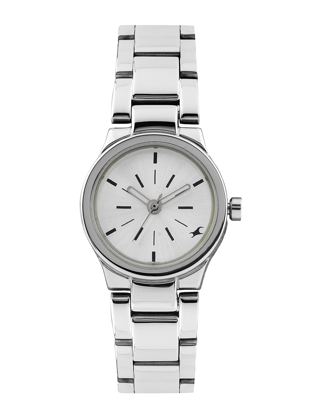 

Fastrack Women Silver-Toned Dial Watch 6114SM01