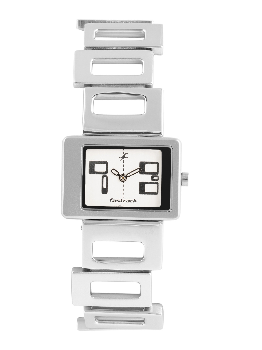 

Fastrack Women Silver-Toned Dial Watch NA2404sm01