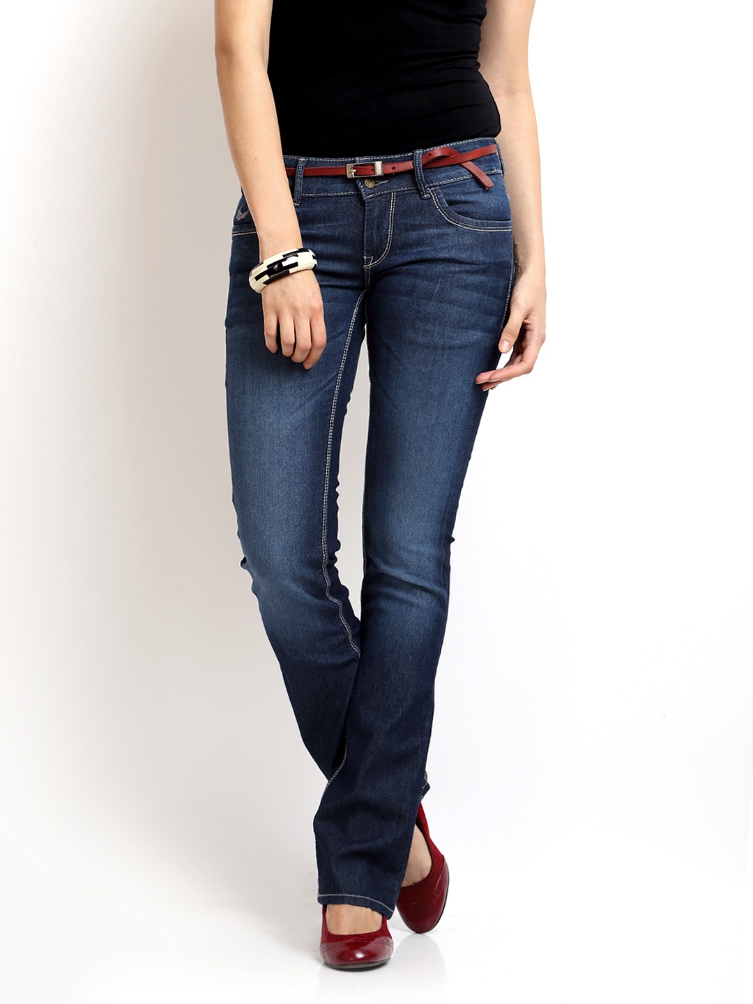 

Flying Machine Women Blue Cindy Skinny Fit Jeans