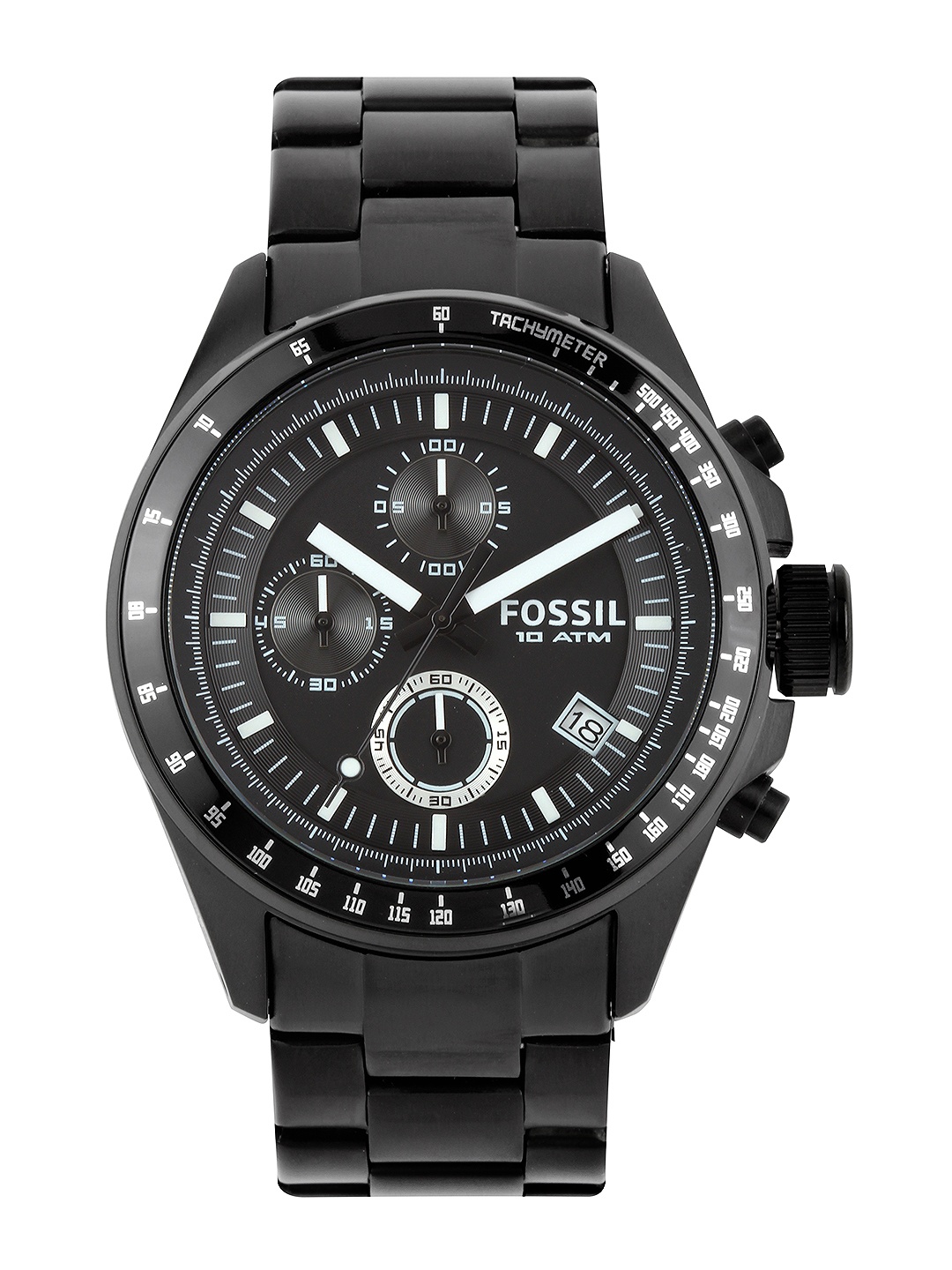 

Fossil Men Black Dial Chronograph Watch CH2601I