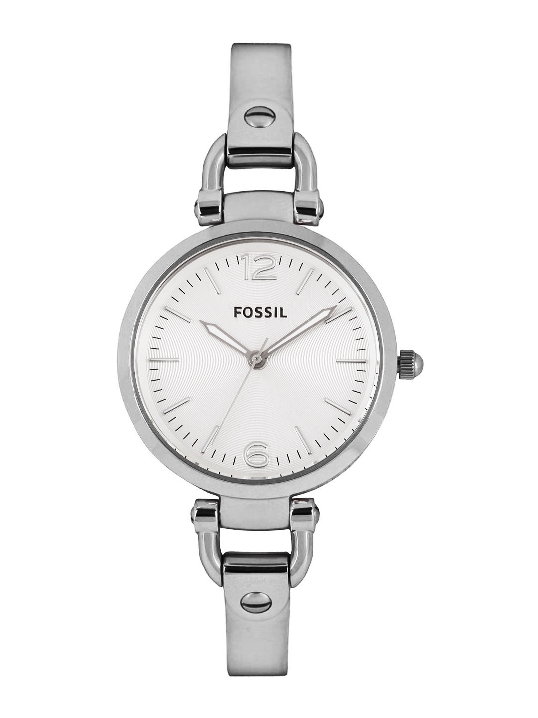 

Fossil Women Silver-Toned Dial Watch ES3083I