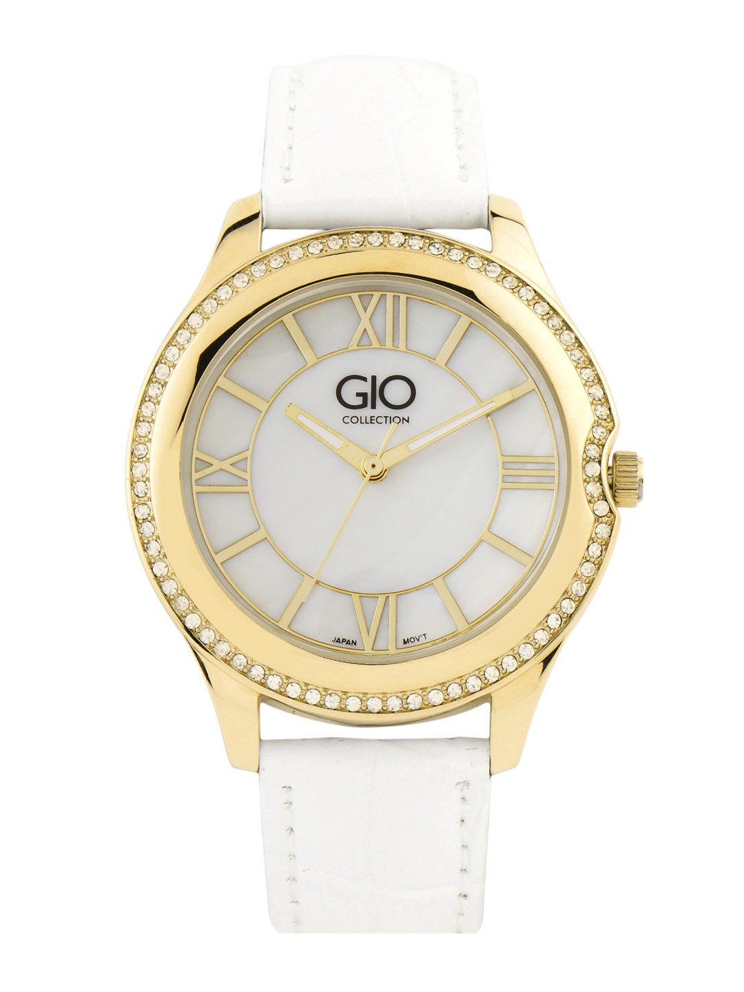 

Giordano Women White Analogue Watch G0018-03
