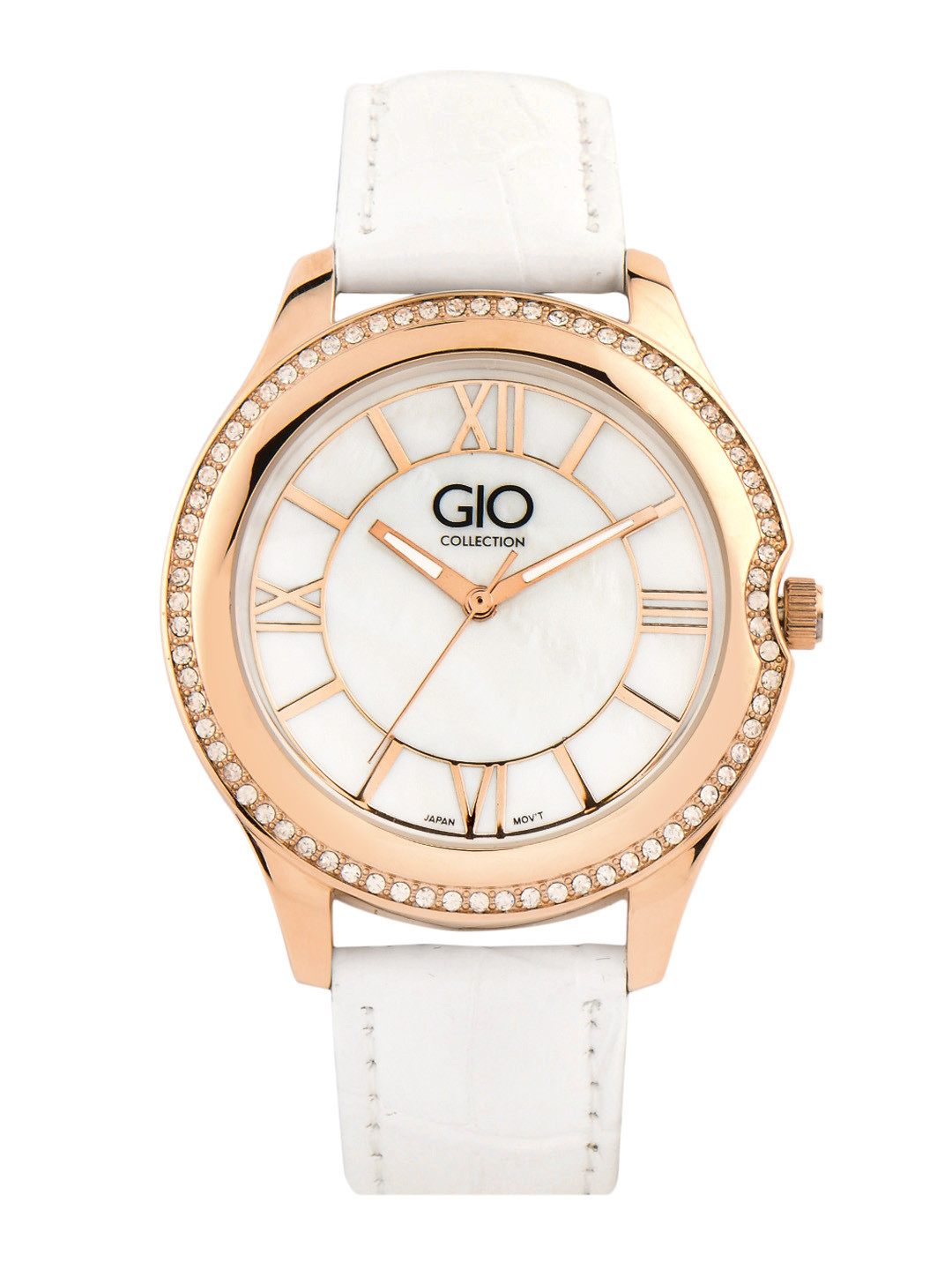 

Giordano Women White Dial Watch