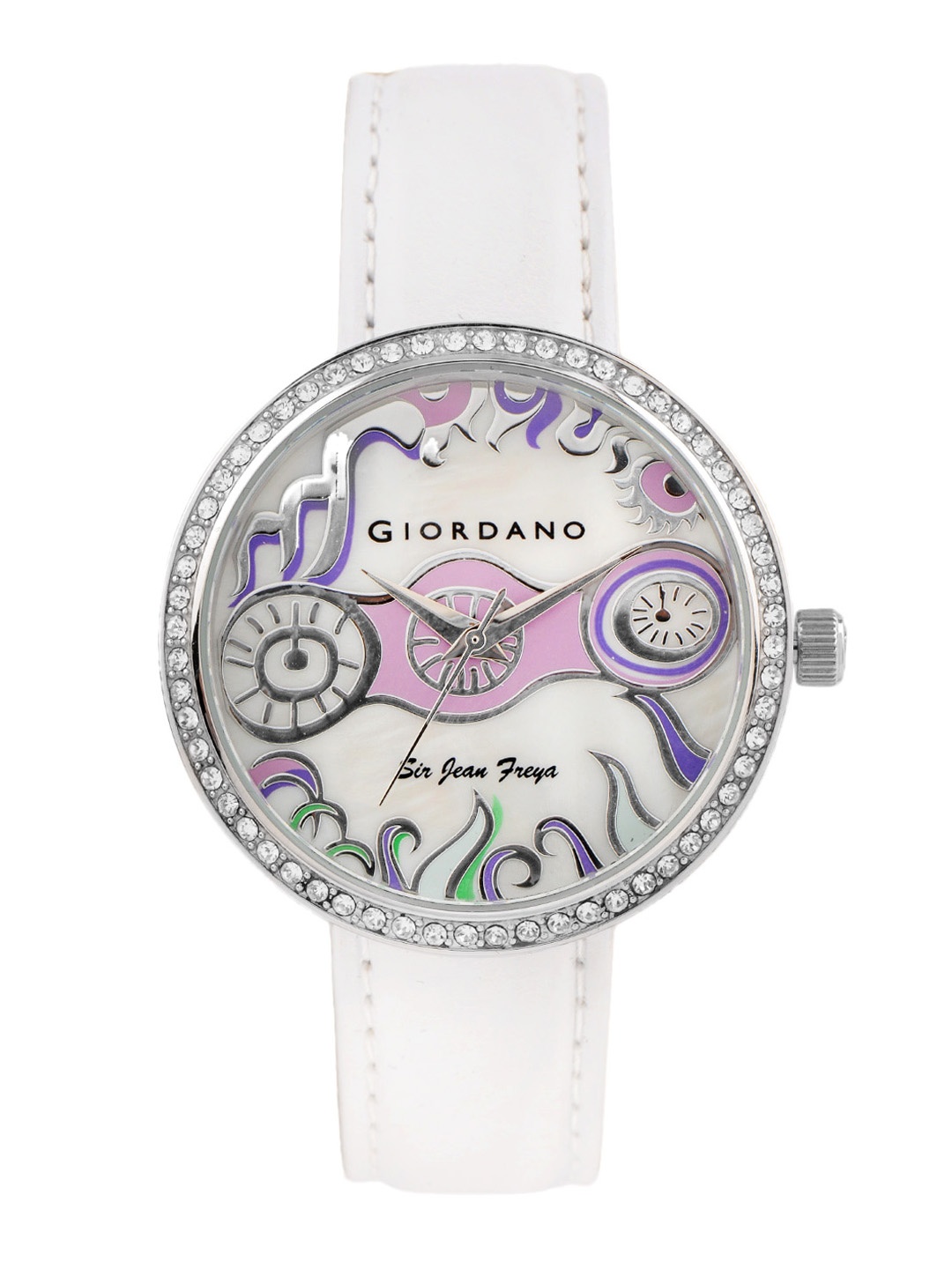 

Giordano Women White Dial Watch