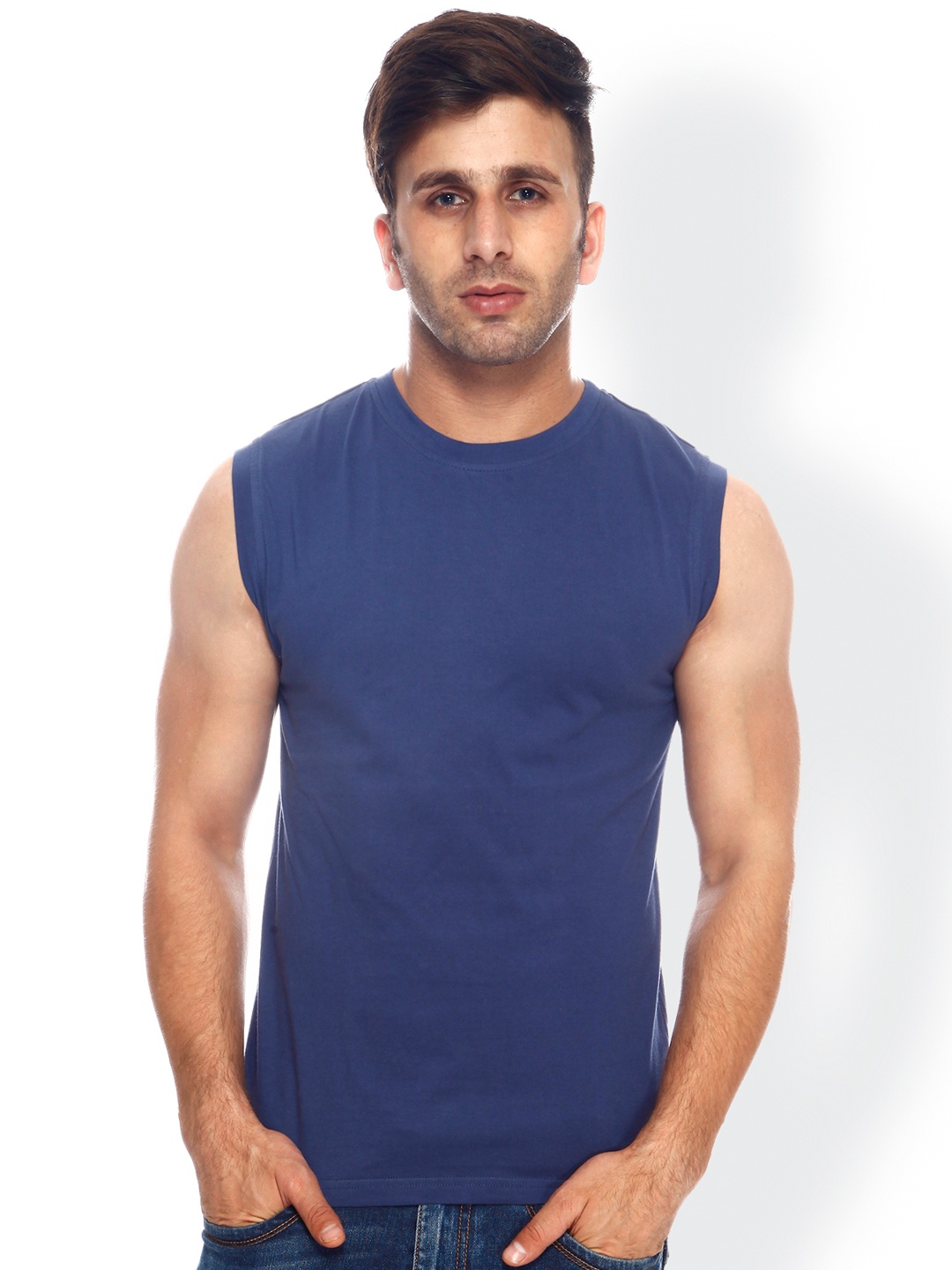 

GRITSTONES Men Blue T-shirt