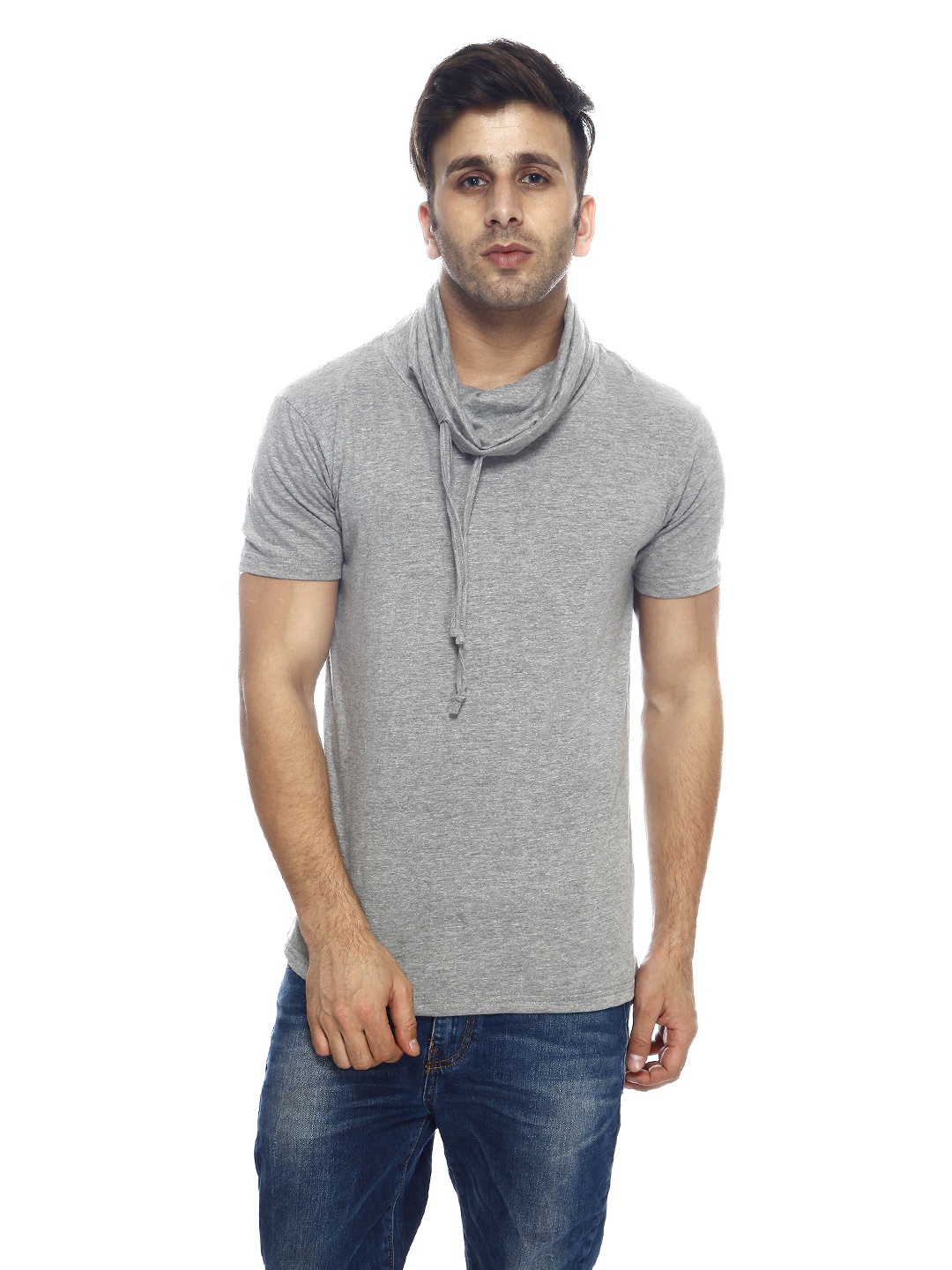 

Gritstones Men Grey T-shirt