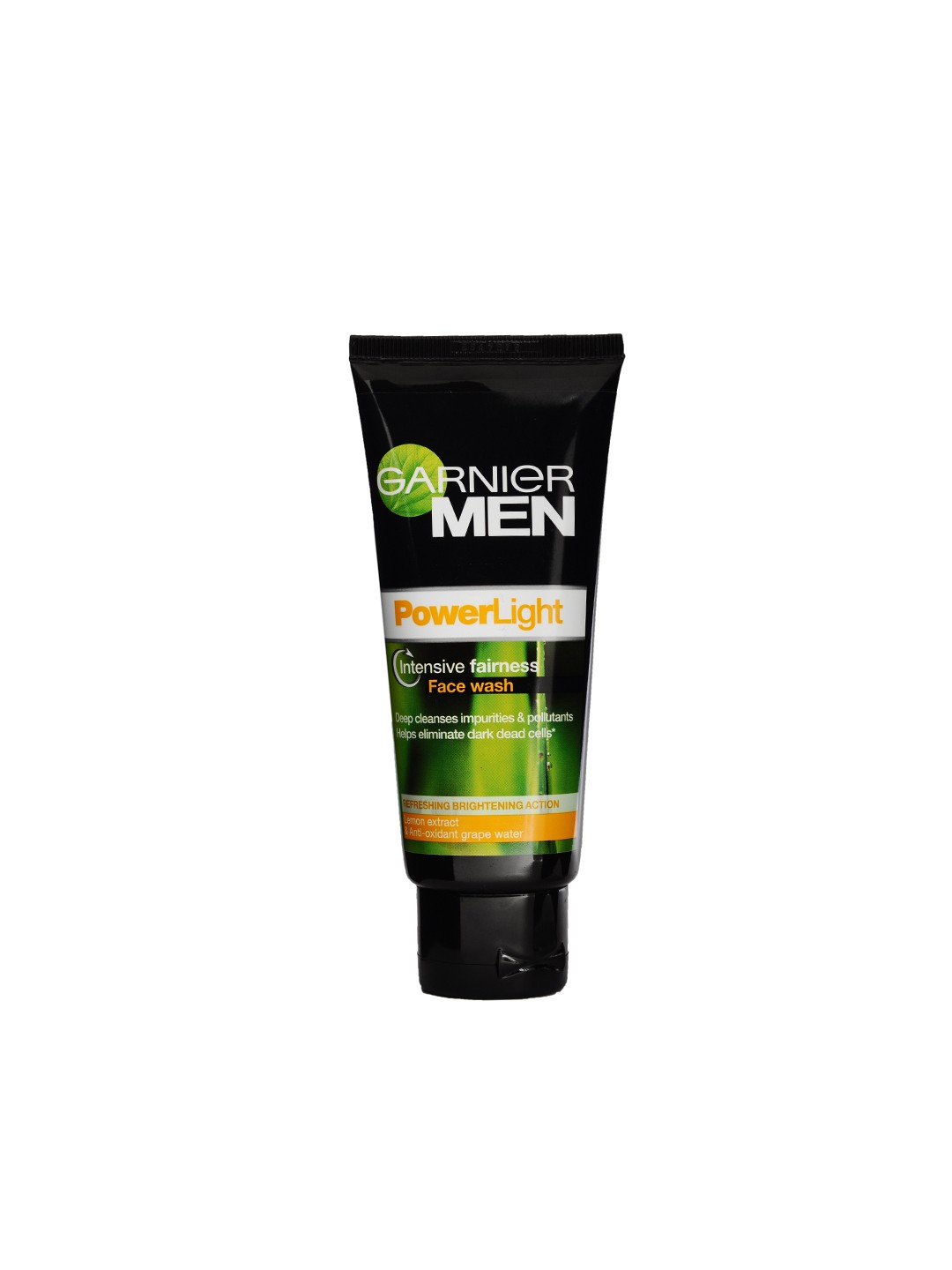 

Garnier Men Power White Anti-Dark Cells Fairness Face Wash 50 g, Black
