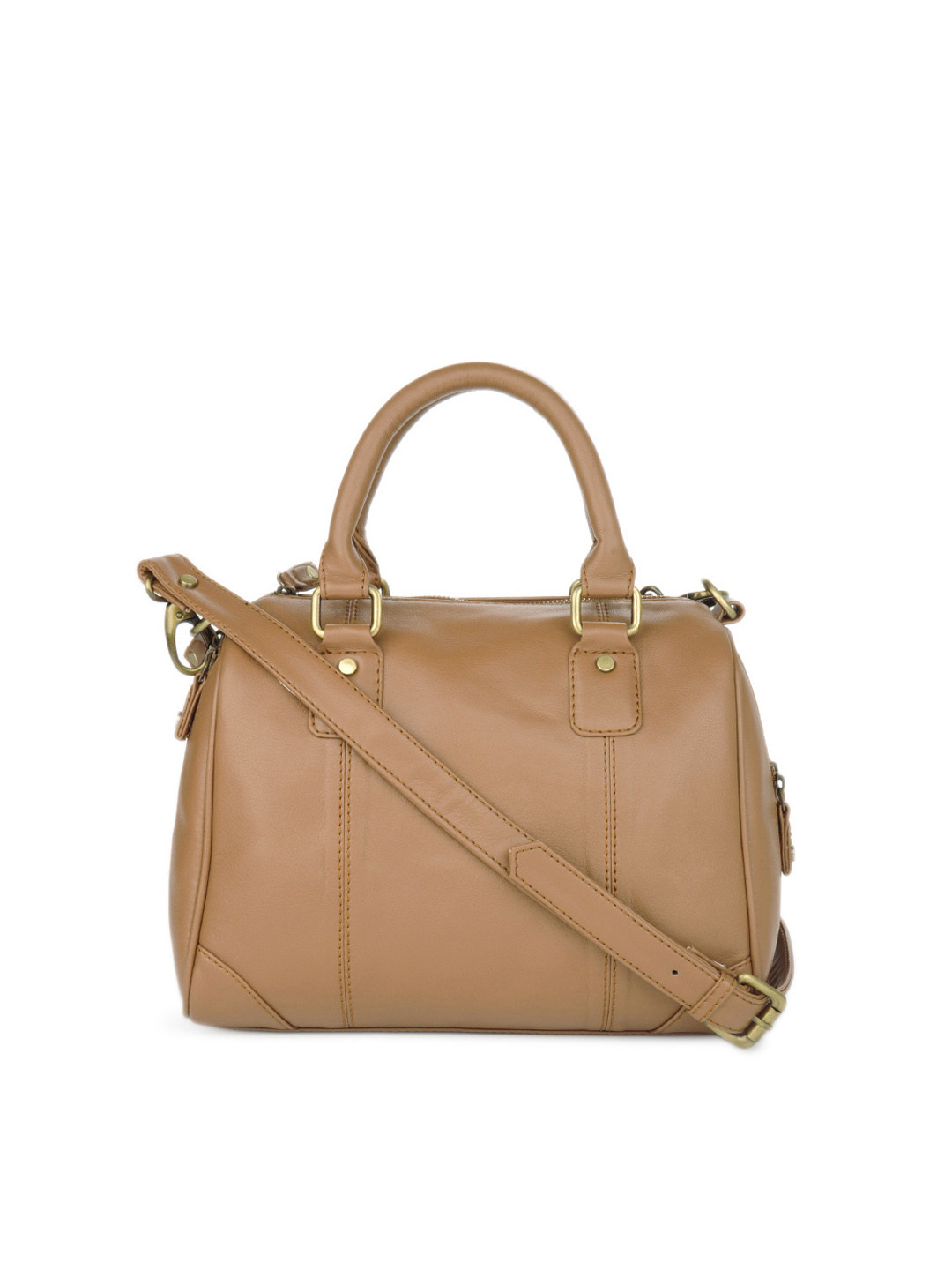

Gauge Machine Tan Bowler Handbag