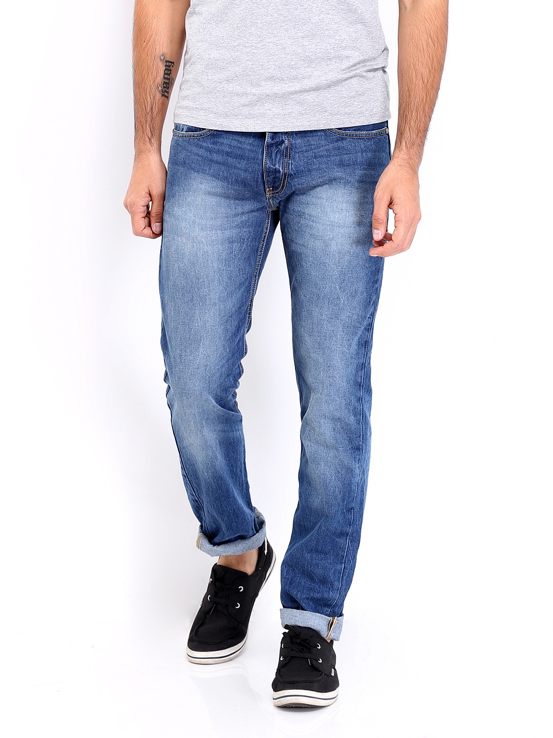 

Highlander Men Blue Slim Fit Jeans