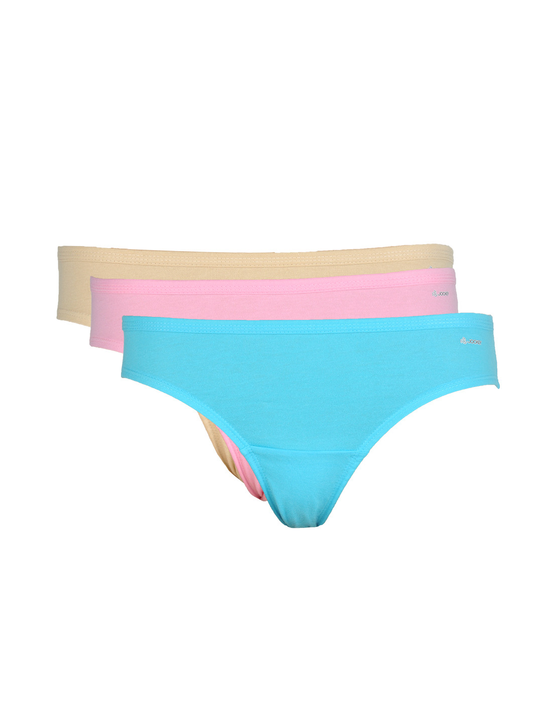 

Jockey Women Pack of 3 Assorted Briefs 1410-0310, Skin