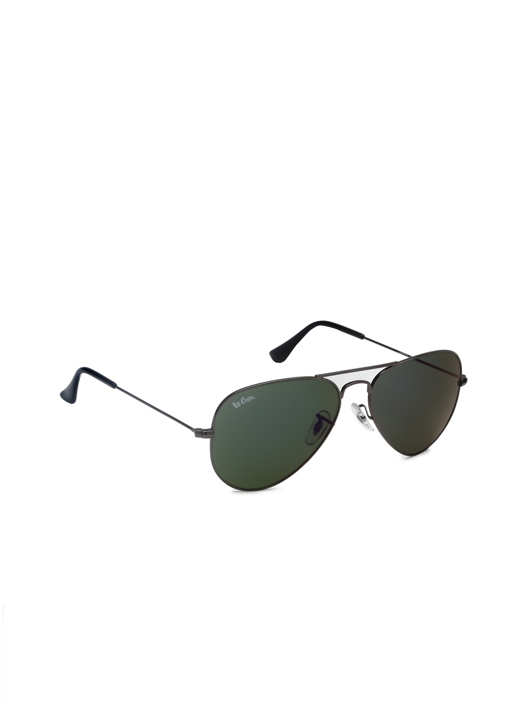

Lee Cooper Unisex Polarised Aviator Sunglasses LC9000 FOA, Green