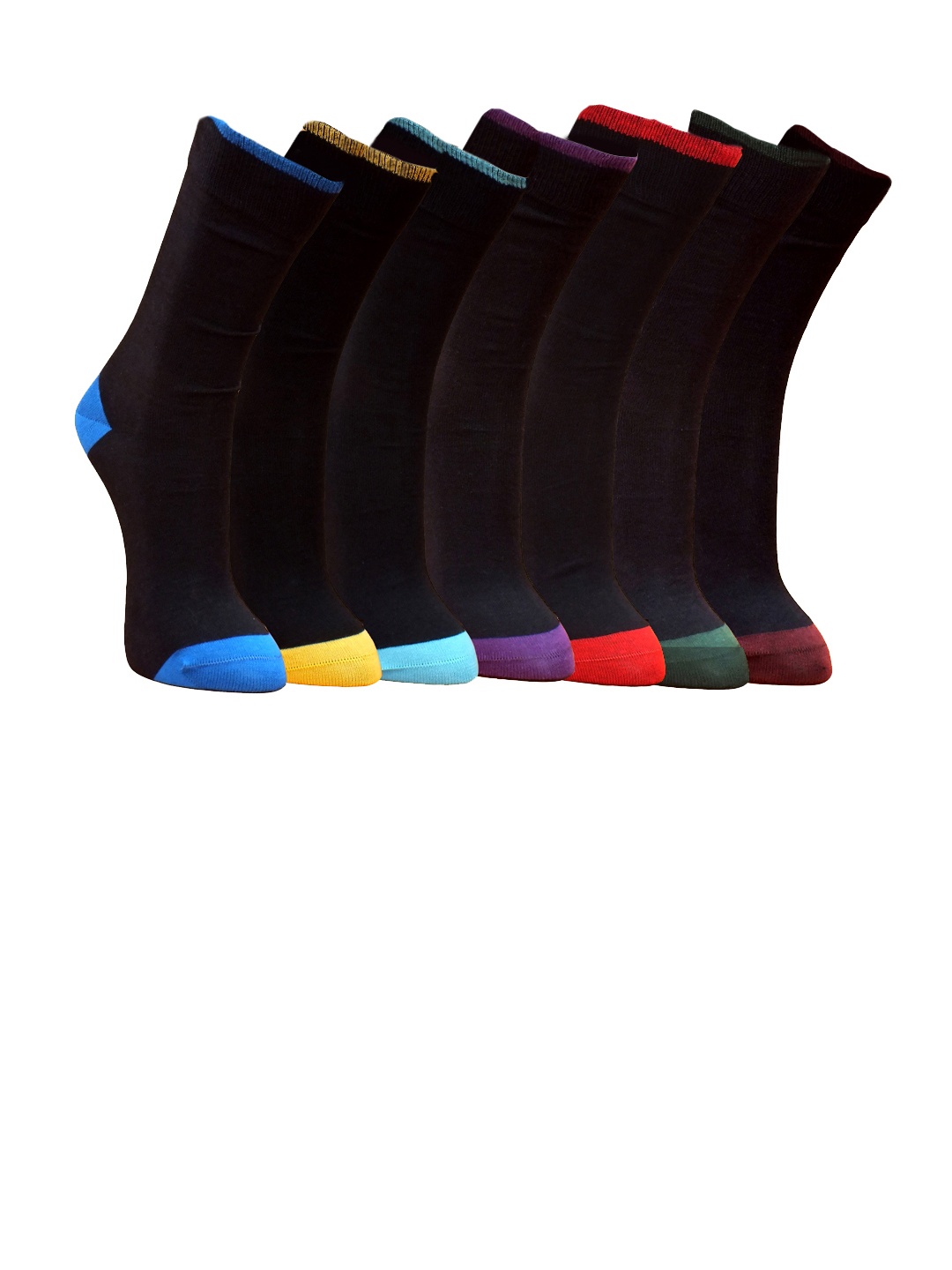 

MARC Men Set of 7 Black Socks