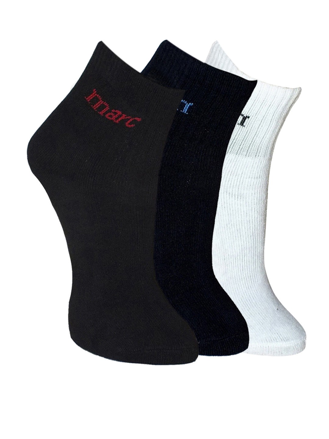 

MARC Pack Set of 3 Multicoloured Socks, Multi