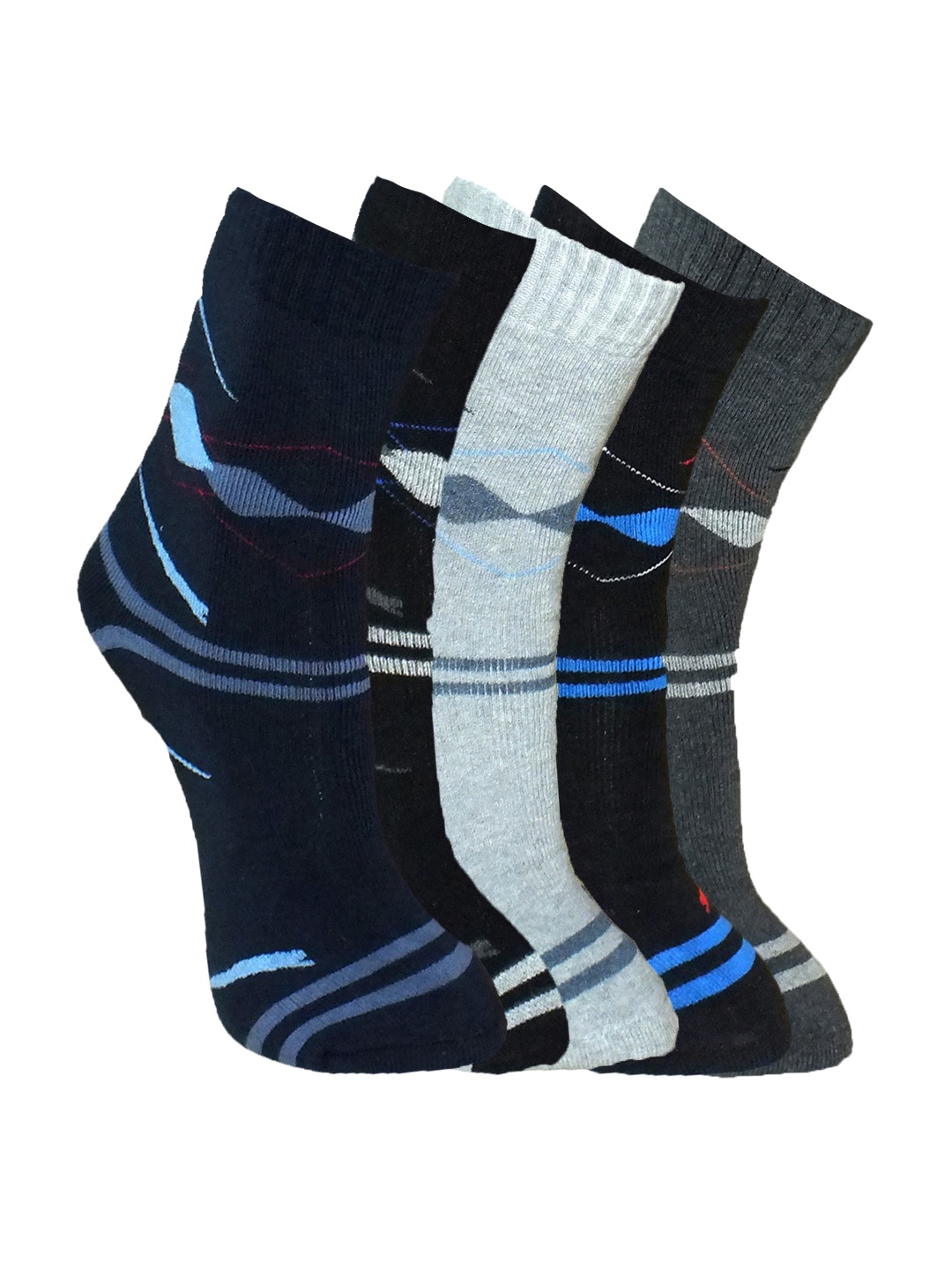 

MARC Men Set of 5 Socks, Multi