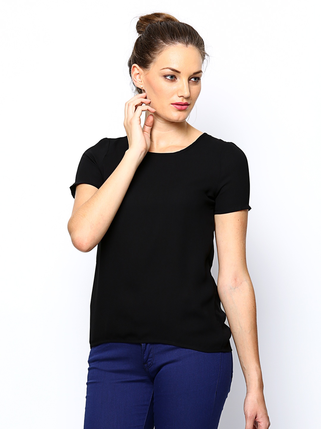 

ONLY Women Black Formal Top