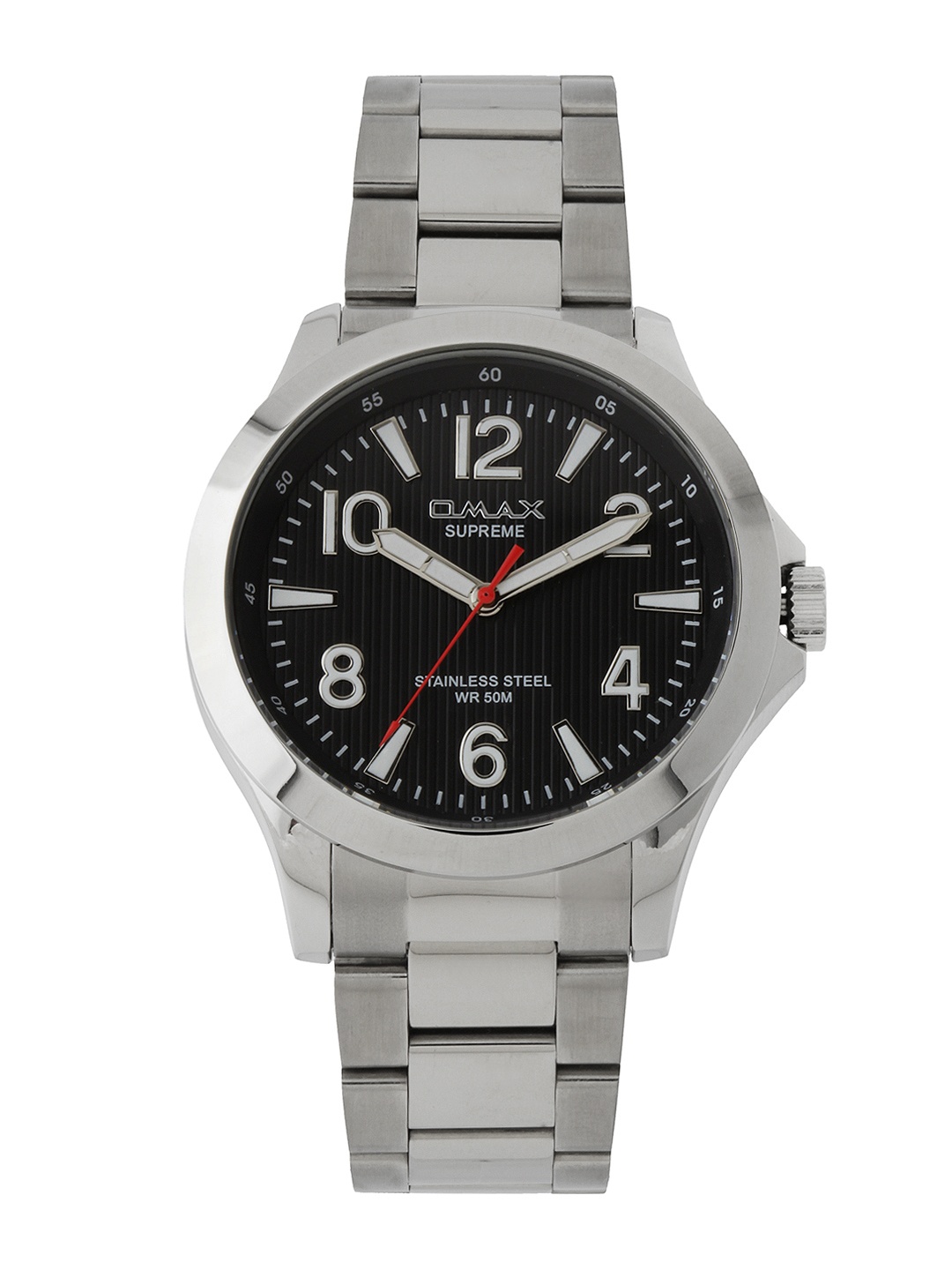 

Omax Men Black Dial Watch