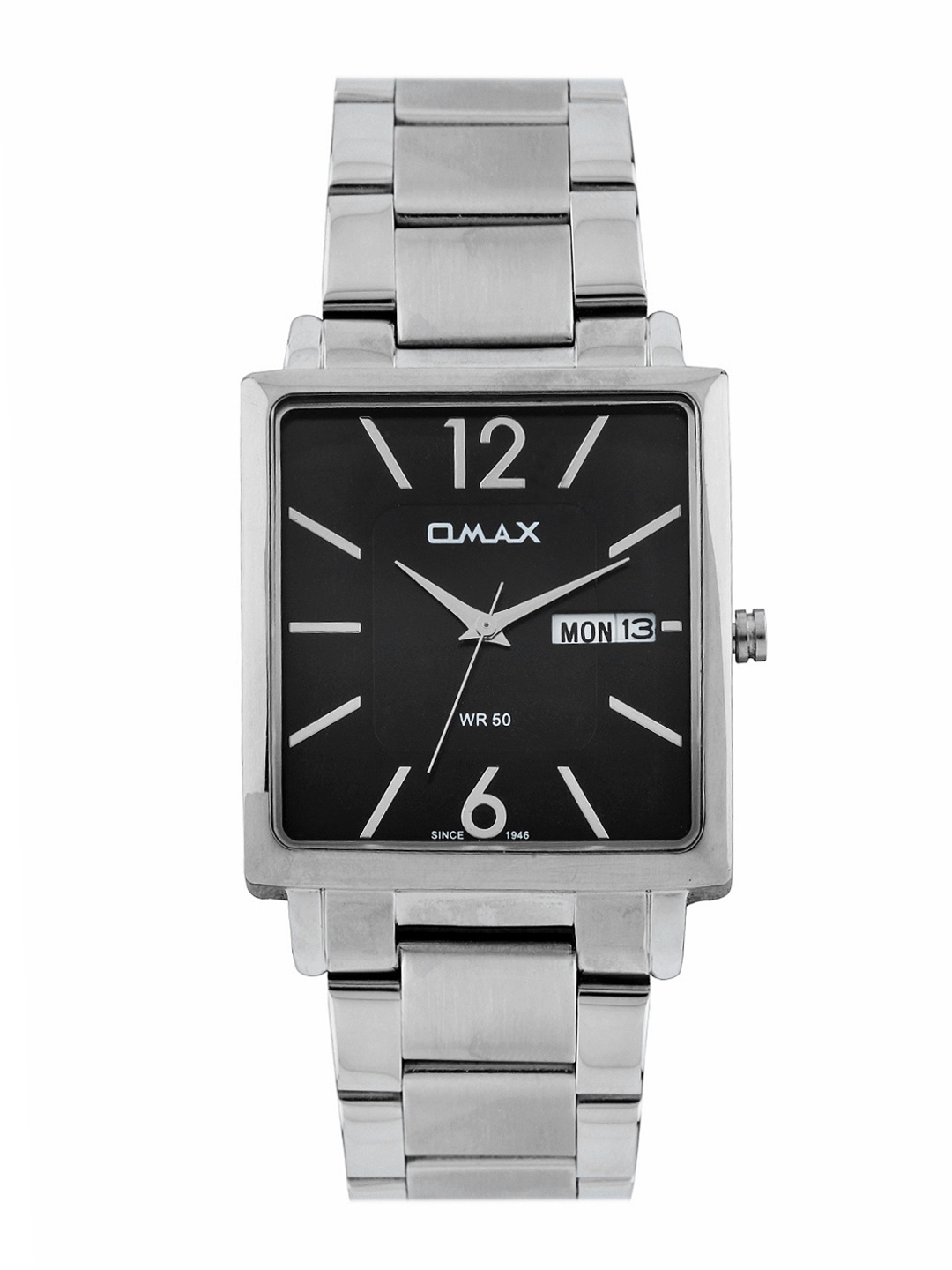 

Omax Men Black Dial Watch