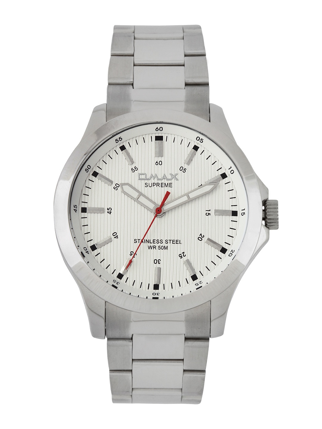 

Omax Men White Dial Watch