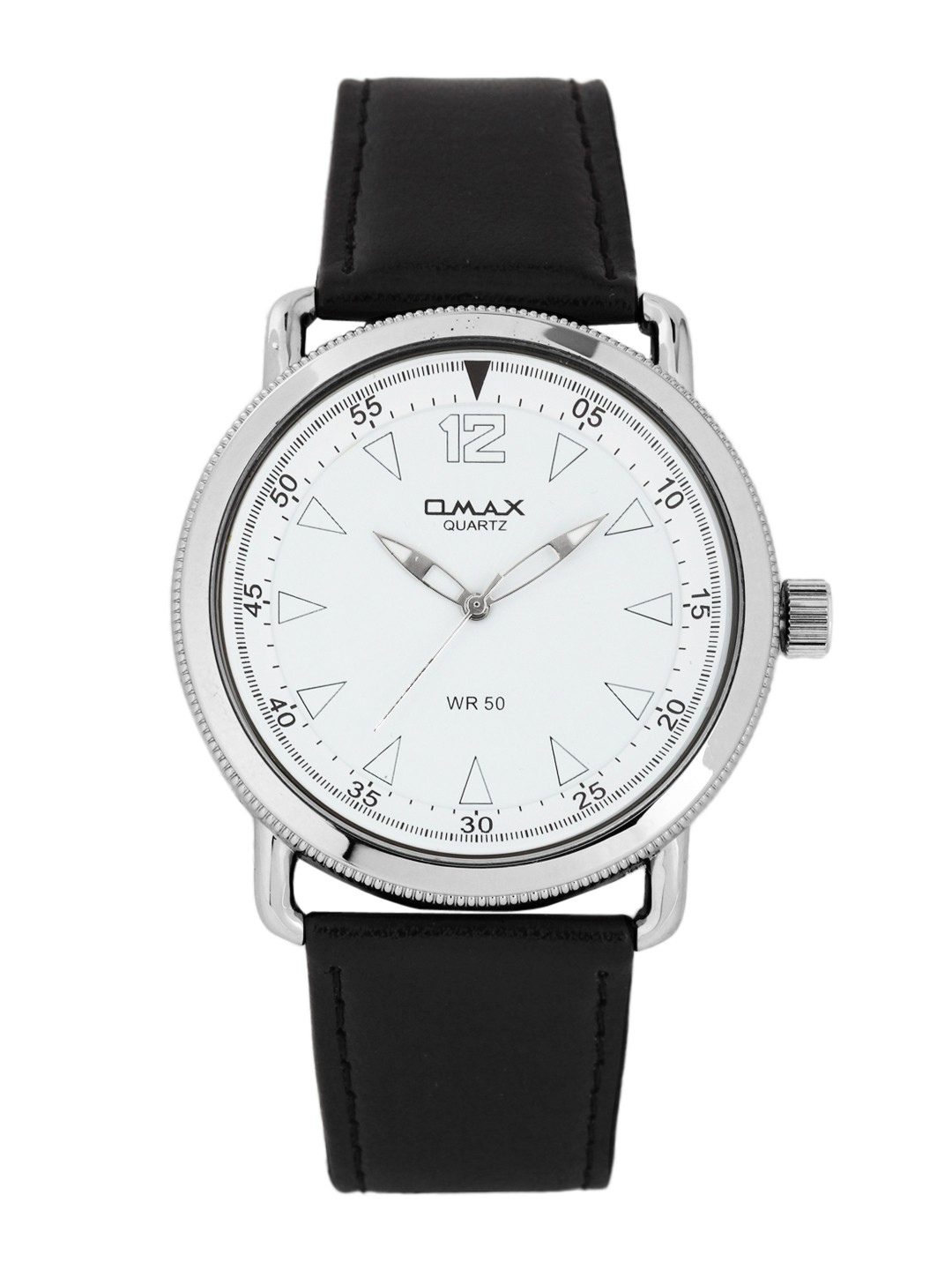 

Omax Unisex White Dial Watch
