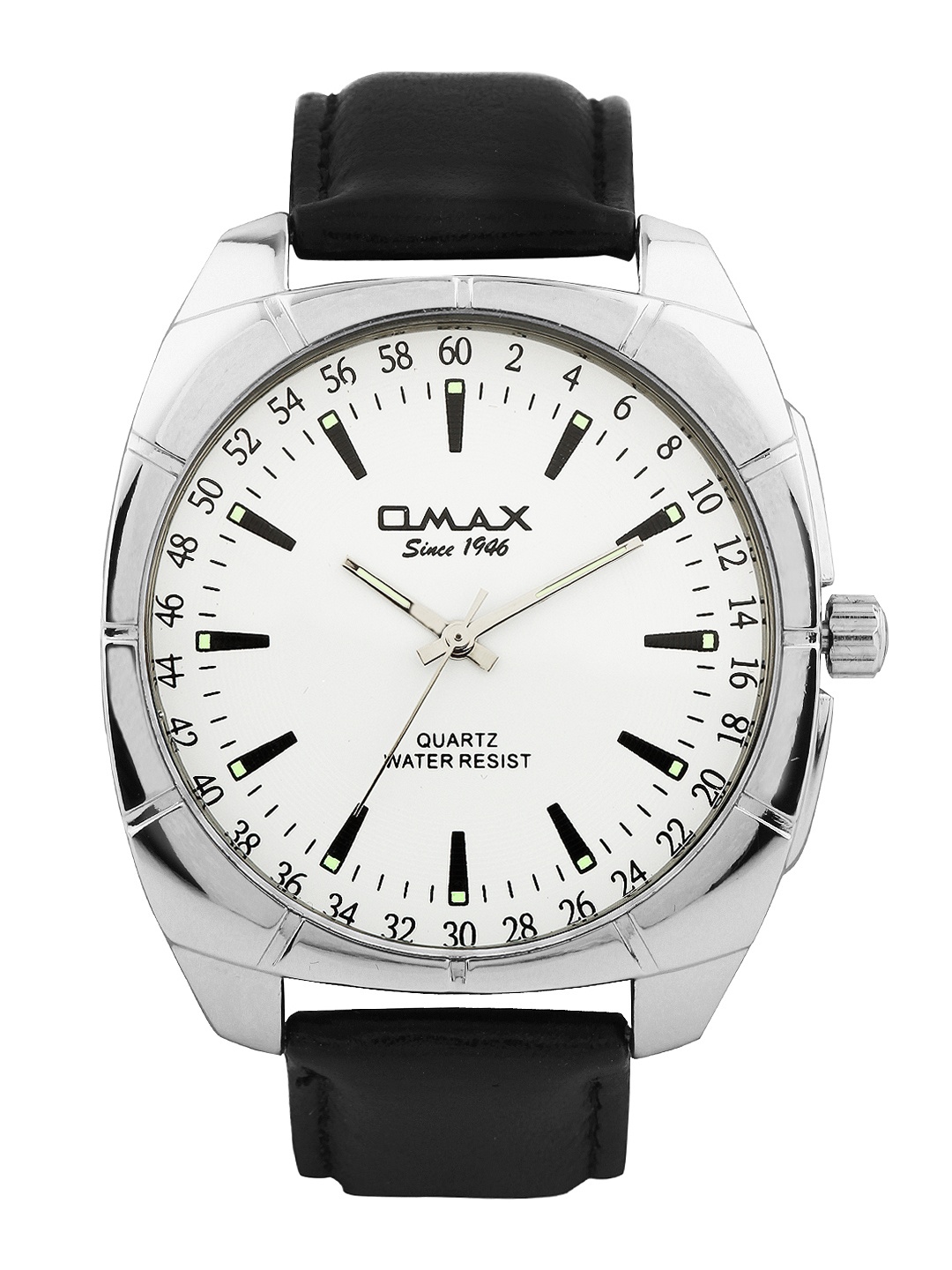 

Omax Unisex White Dial Watch