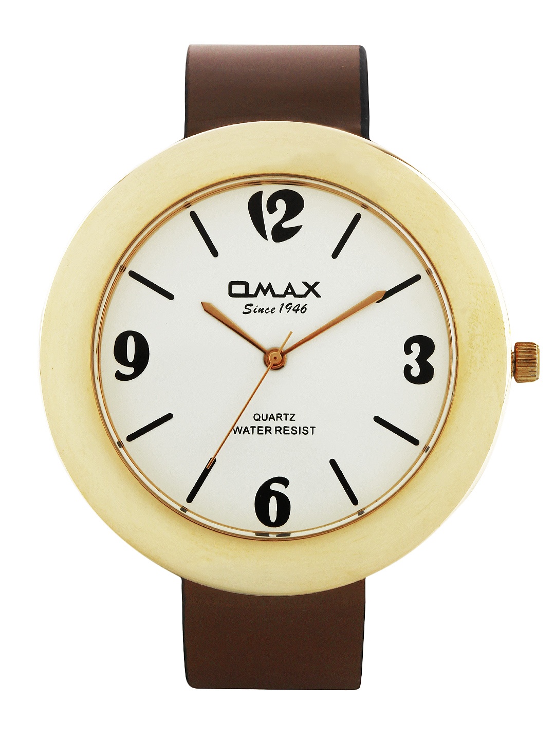 

Omax Unisex White Dial Watch