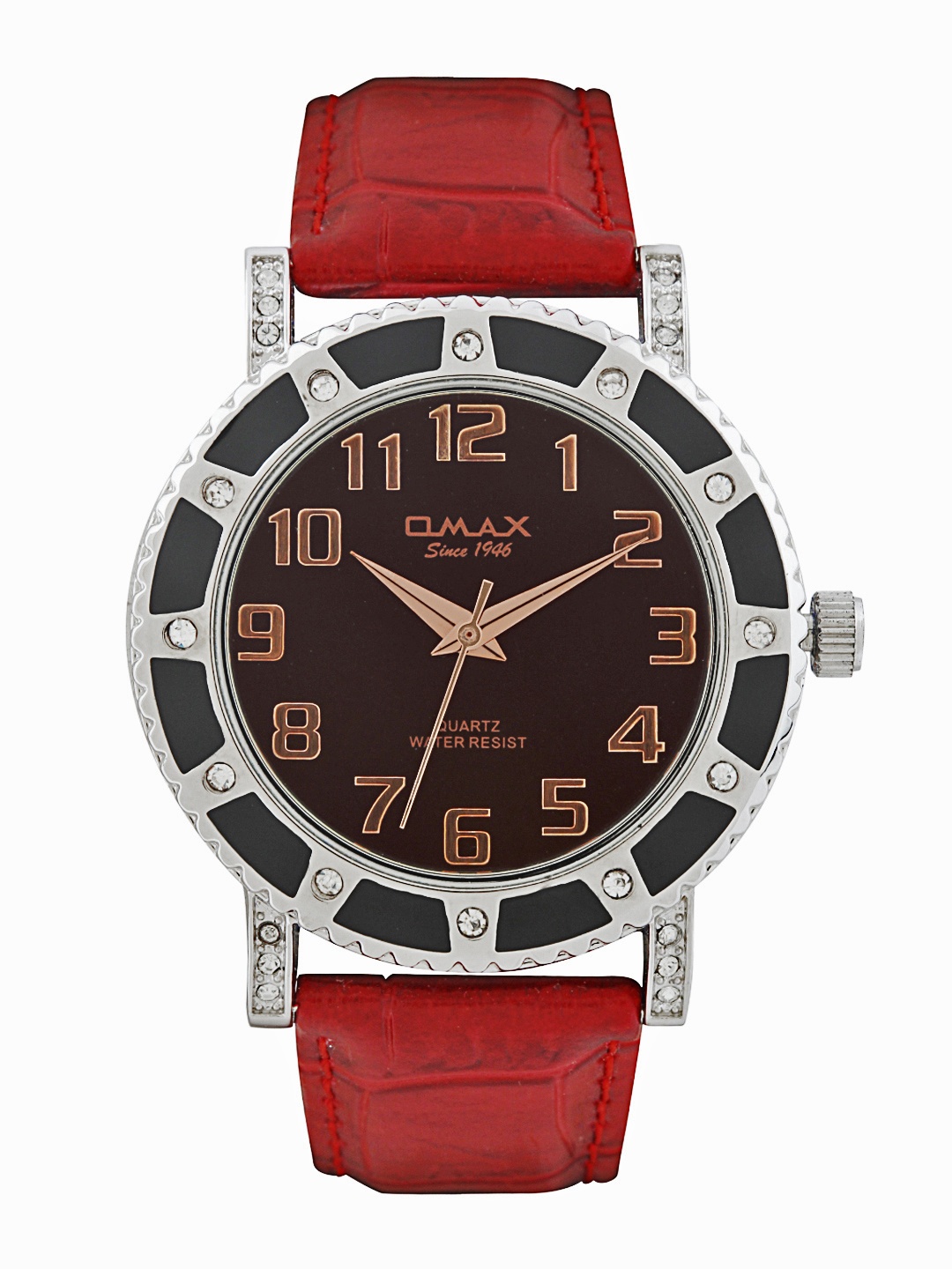 

Omax Women Metallic Brown Dial Watch