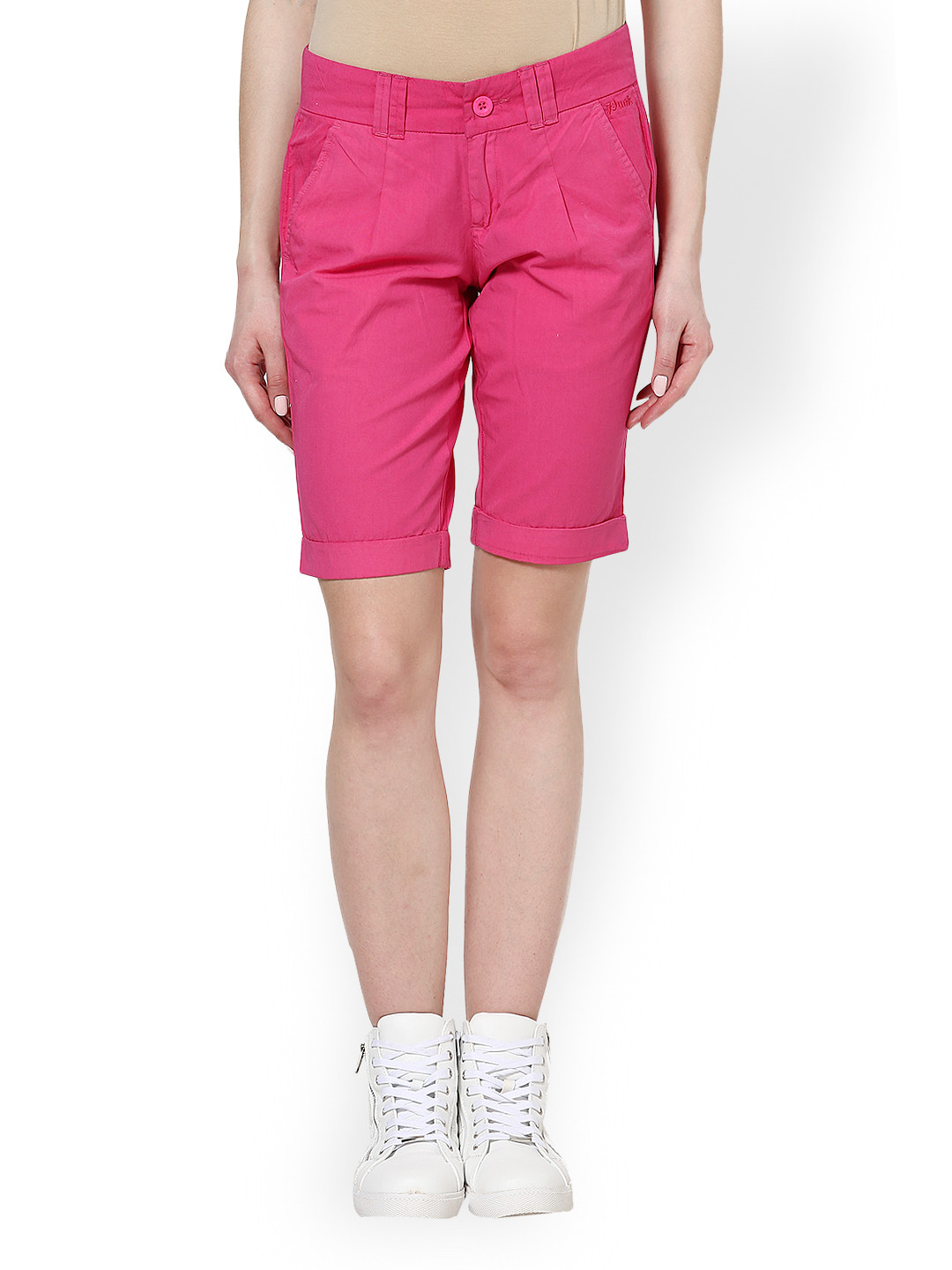 

PUNK Women Pink Shorts