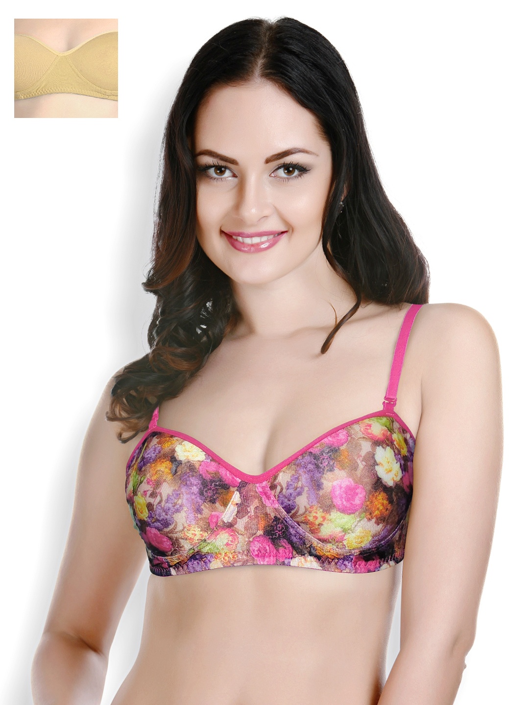 

Tweens Pack of 2 T-shirt Bras TW1204PR-TW1201SK, Skin