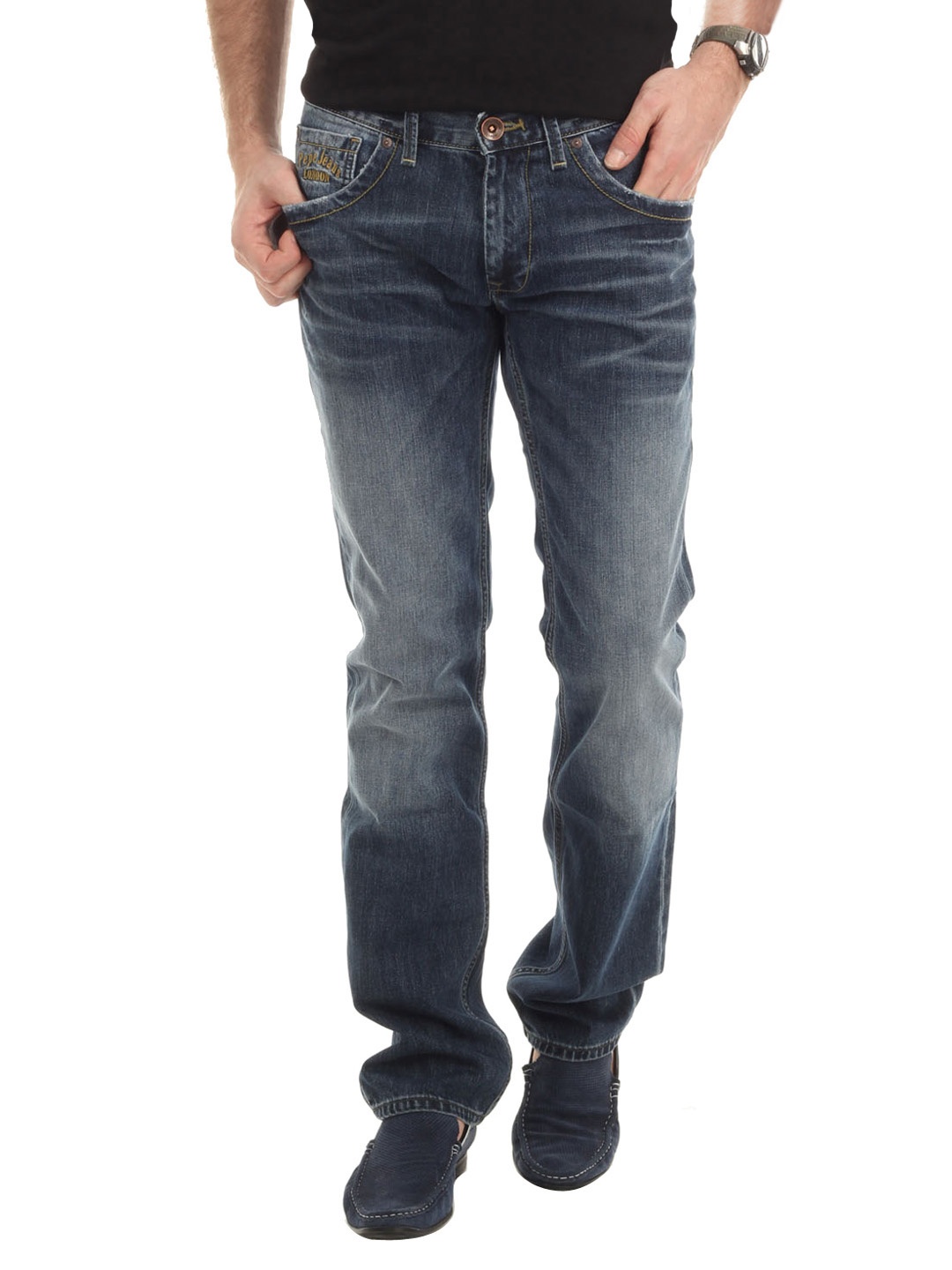 

Pepe Jeans Men Blue London E. Jeans