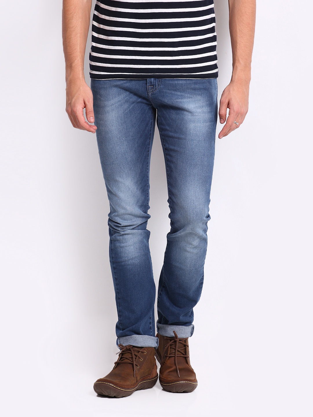 

Pepe Jeans Men Blue Soho Super Slim Fit Jeans