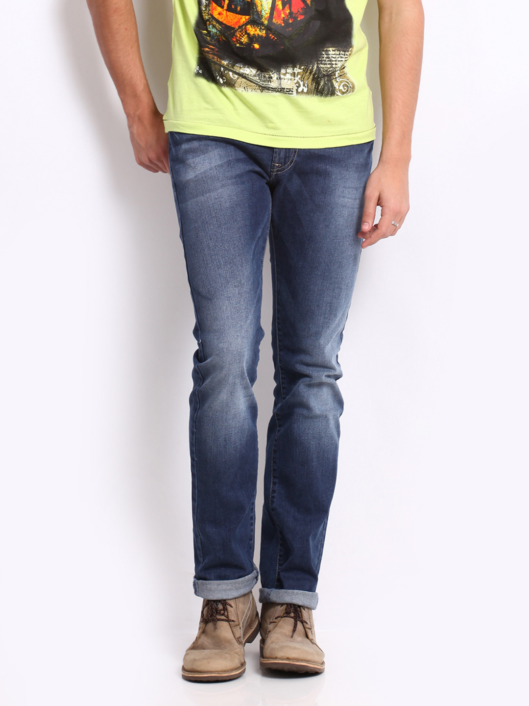 

Pepe Jeans Men Blue Vapour Skinny Fit Jeans
