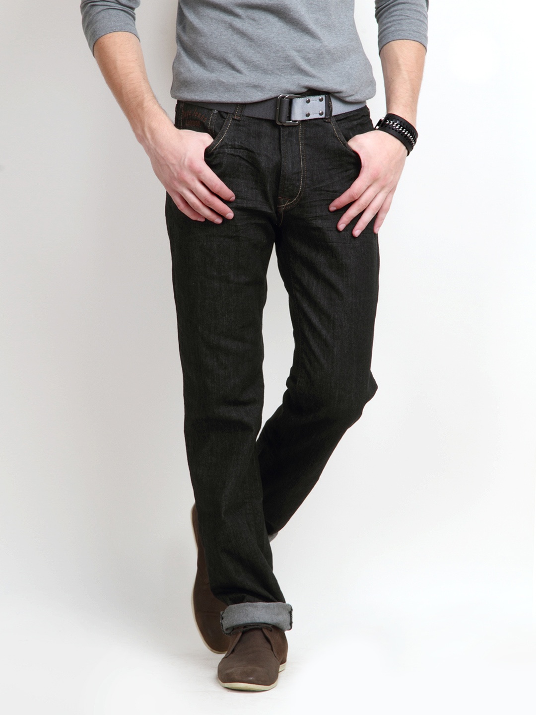 

Pepe Jeans Men Black Holborne Fit Stretchable Jeans