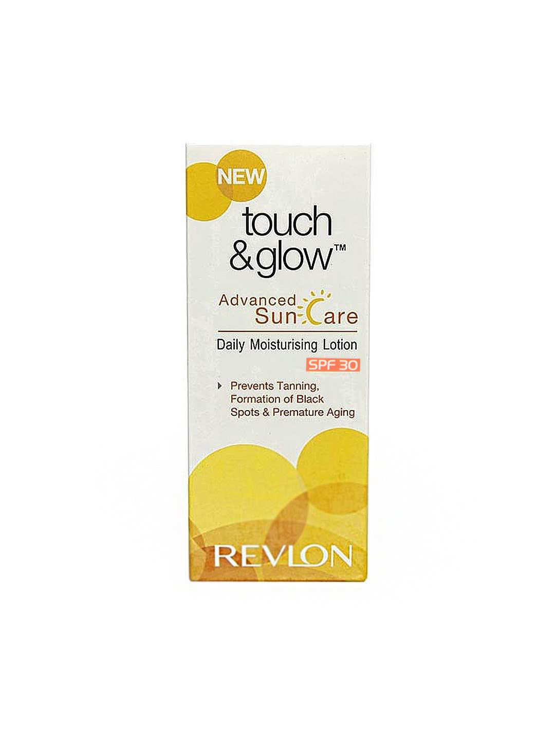 

Revlon Touch & Glow Advanced Sun Care Daily Moisturising Lotion, White