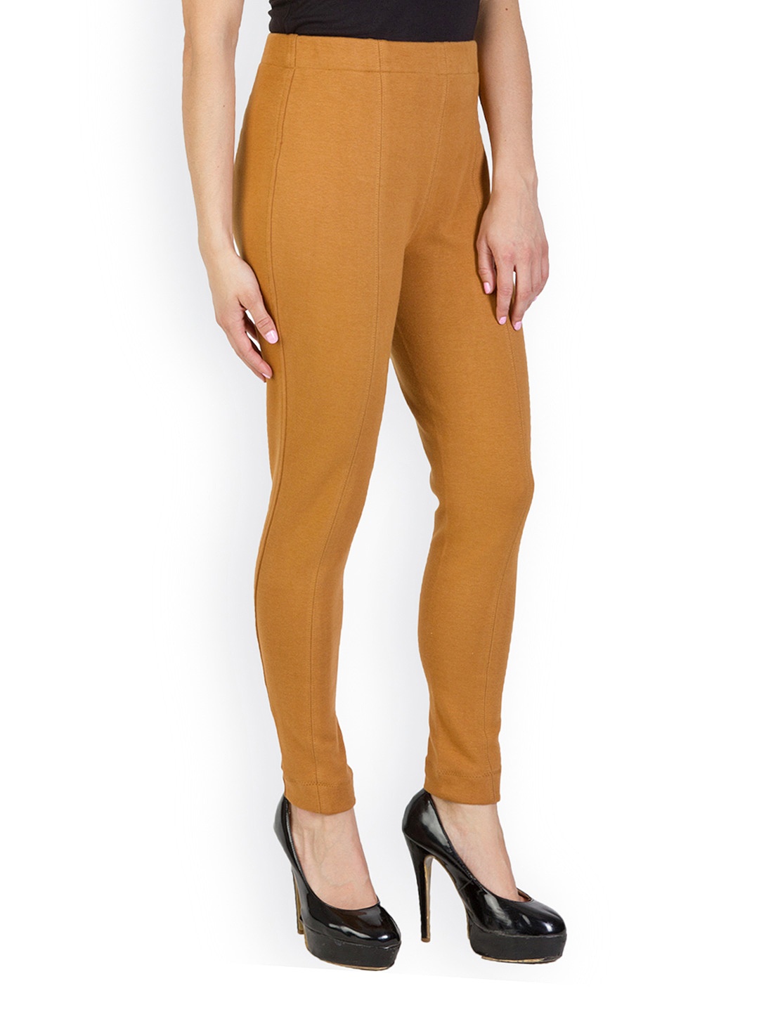 Myntra Rider Republic Women Tan Brown Jeggings 740540 | Buy Myntra ...