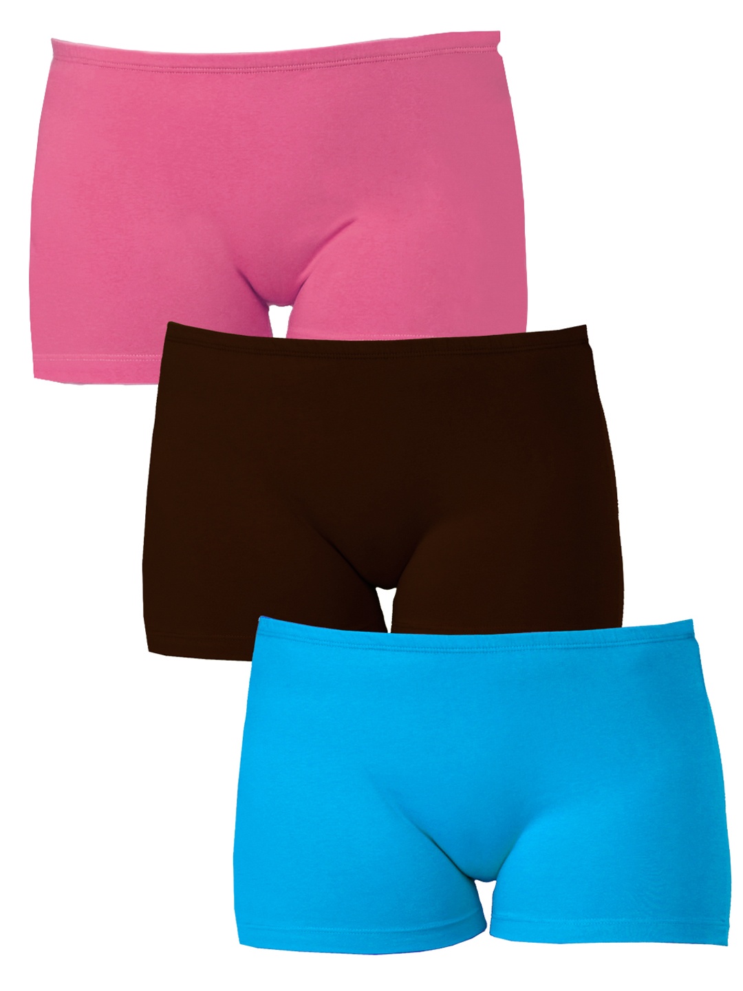 

Softrose Women Pack of 3 Boyshorts SH7004PFC, Pink
