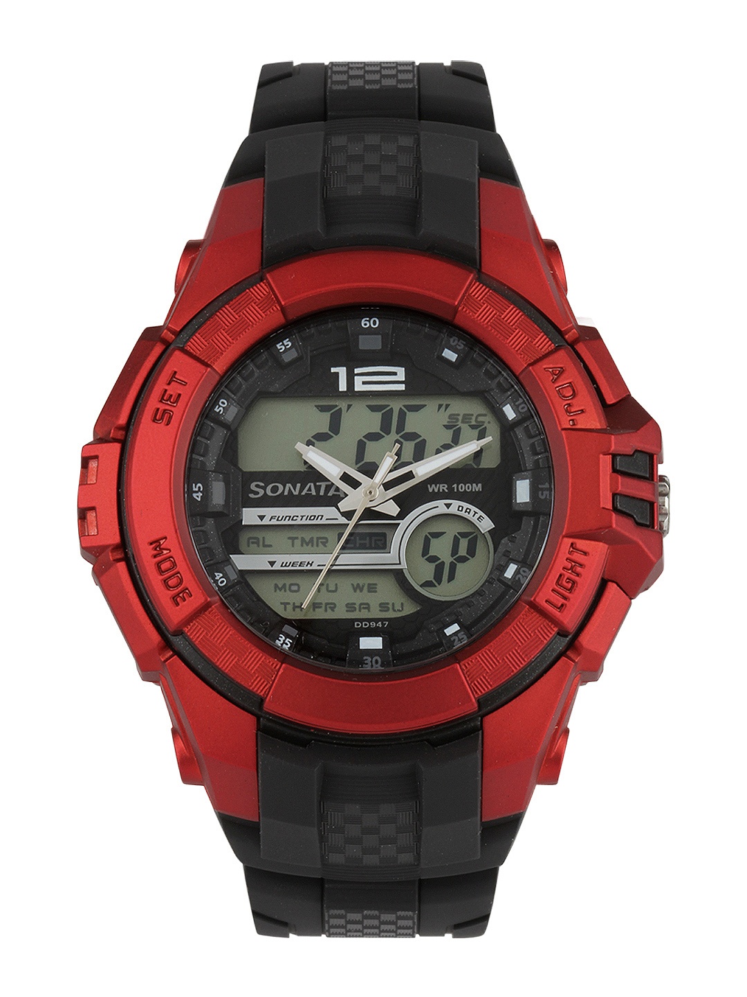 

Sonata Ocean Series Men Black Analogue & Digital Watch 77027PP03J