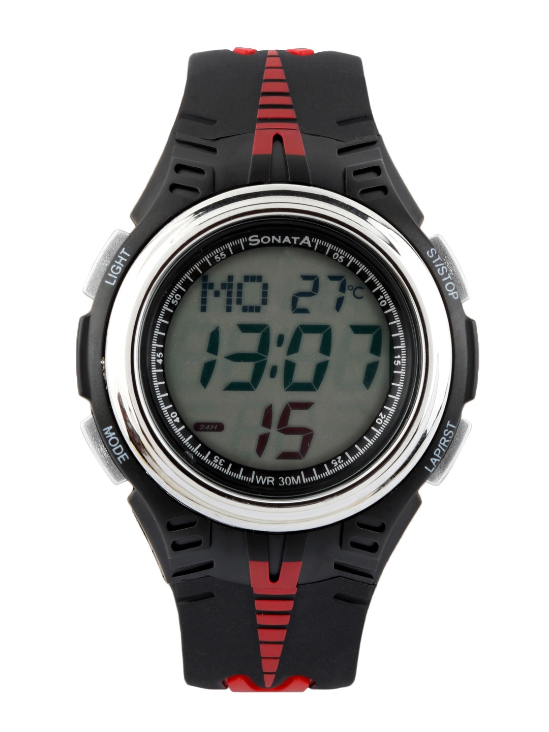 

Sonata Men Black Digital Watch