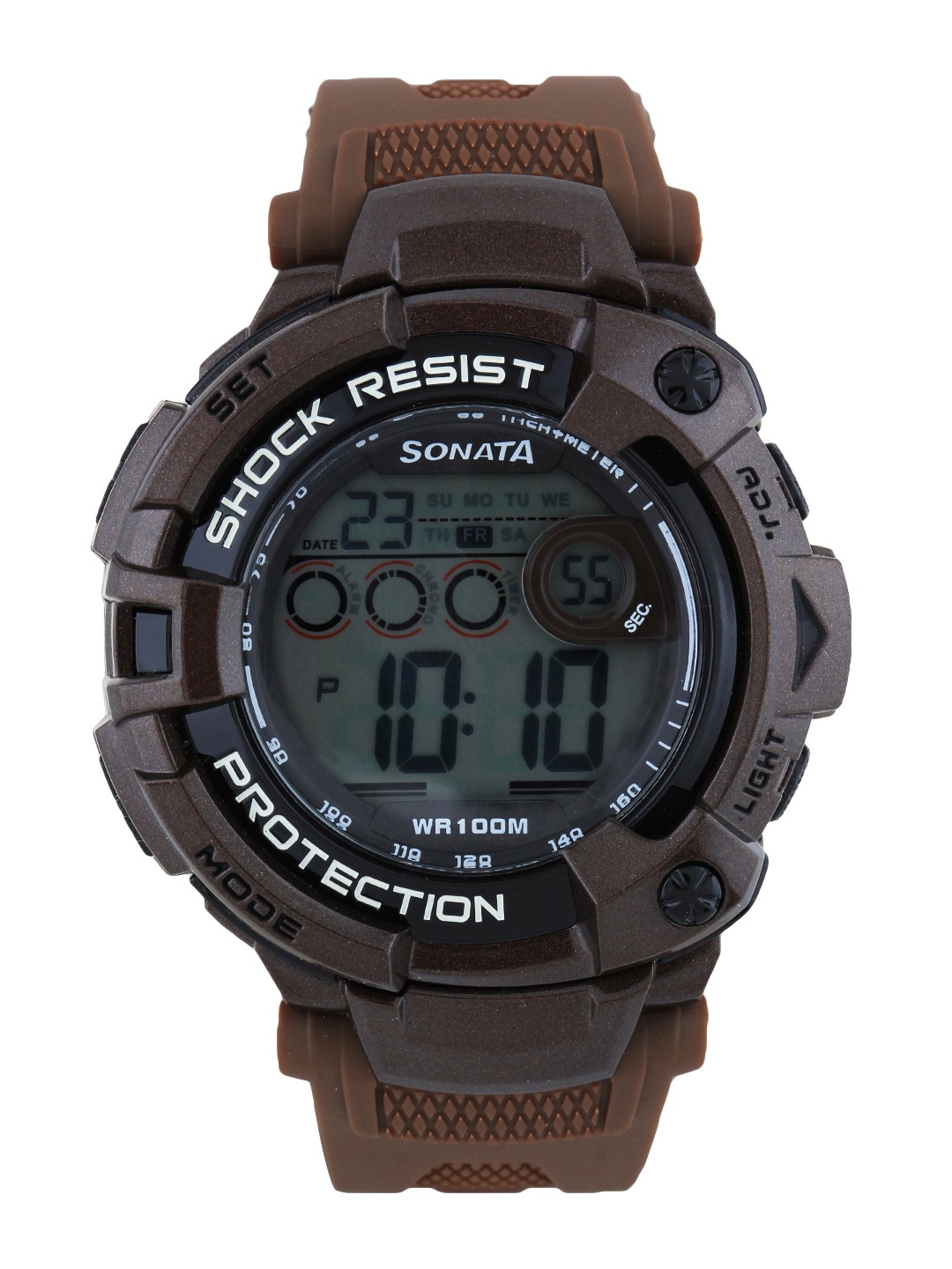 

Sonata Men Ocean Series II Digital Watch 77010PP01J, Grey