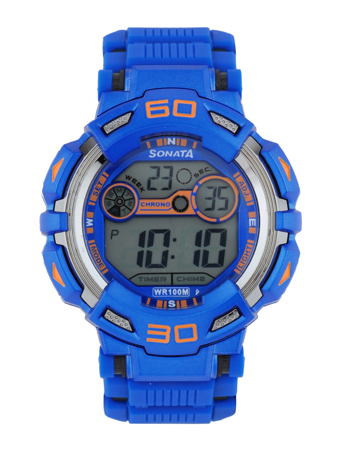 

Sonata Men Ocean series II Digital Watch 77009PP04J, Blue