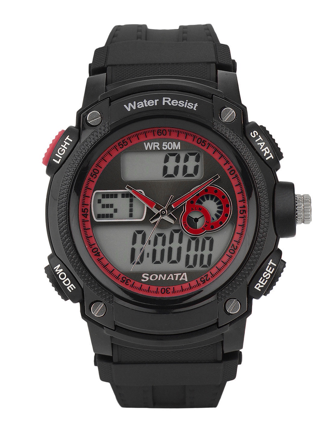 

Sonata Men Black Dial Ocean Series Chronograph Analogue & Digital Watch ND7989PP03J