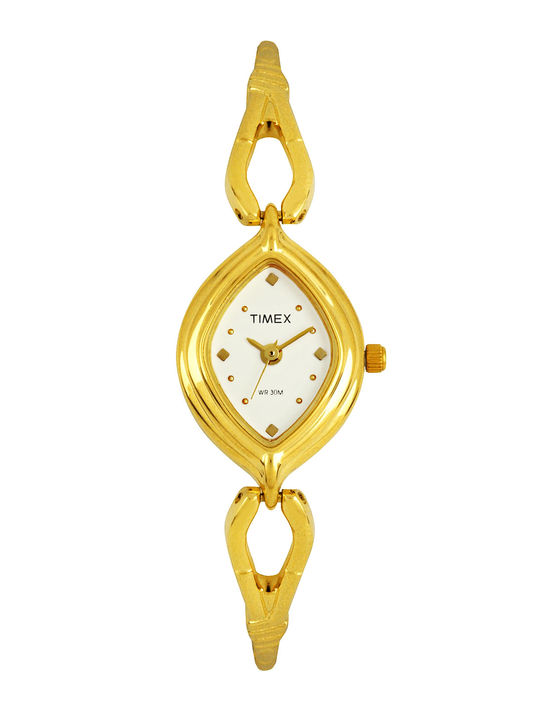 

Timex Women Silver-Toned Analogue Watch - LS07, White