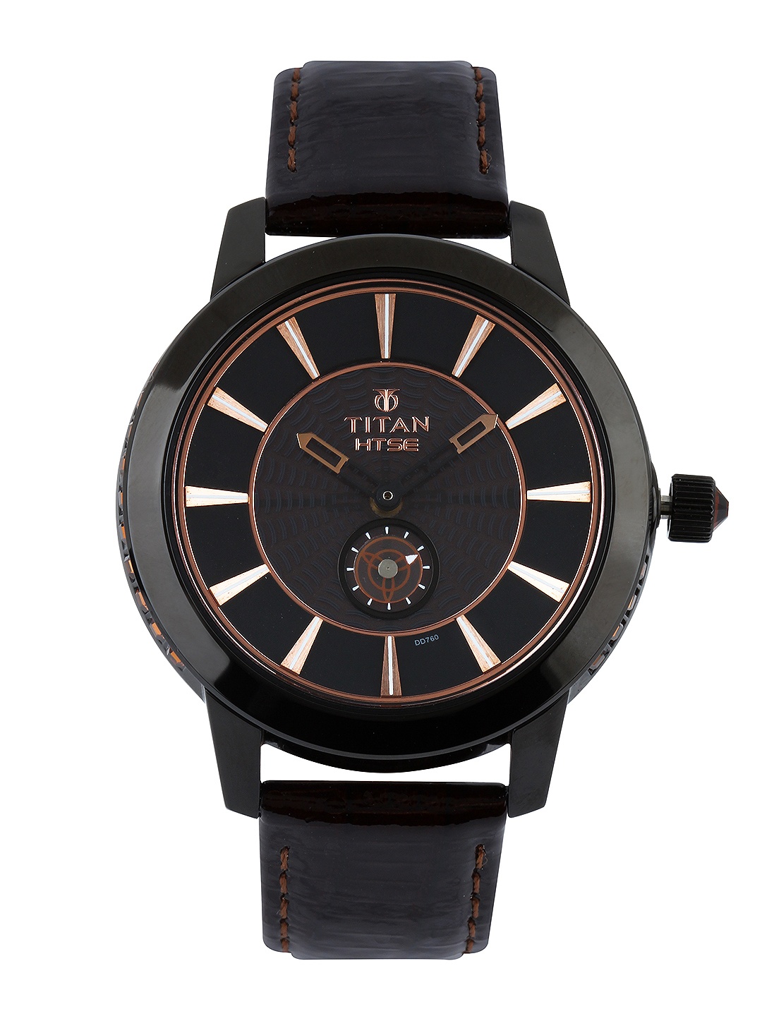 

Titan HTSE Women Black & Brown Dial Watch 2523NL01