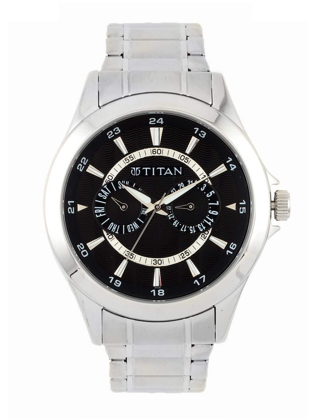 

Titan Men Black Watch