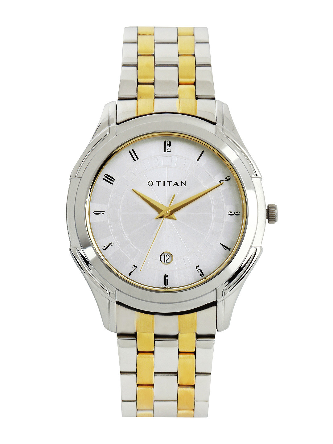 

Titan Tycoon Men Silver Analogue watch NL1558BM03