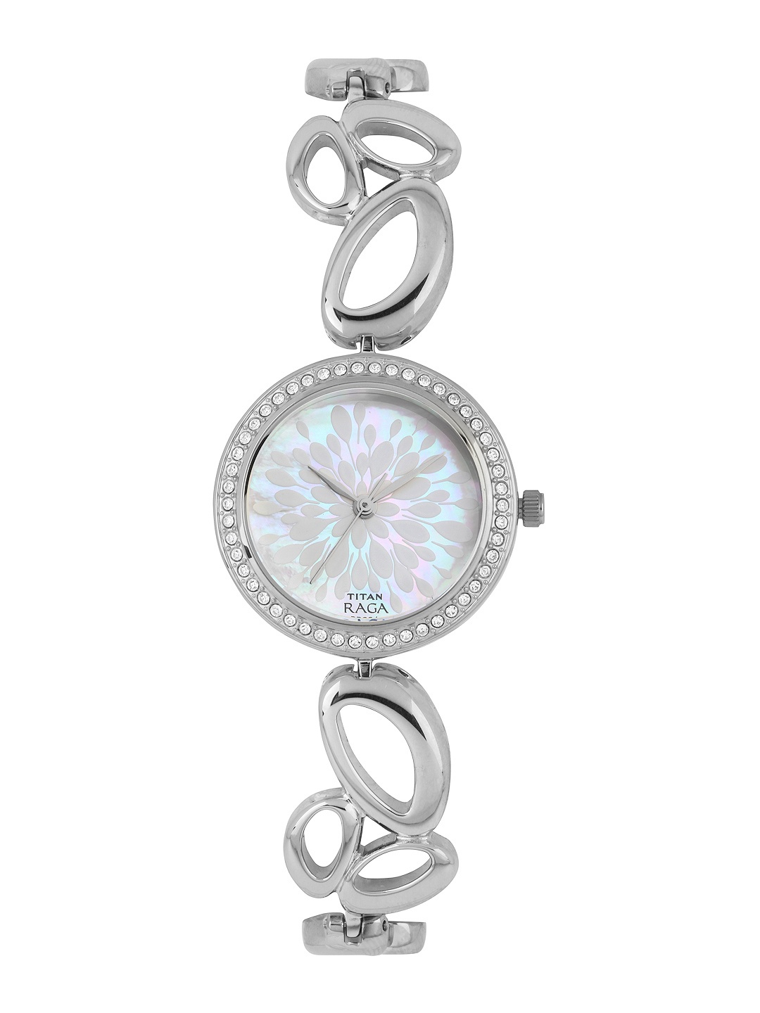 

Titan Raga Women Pearly-White & Off-White Dial Watch 2539SM02