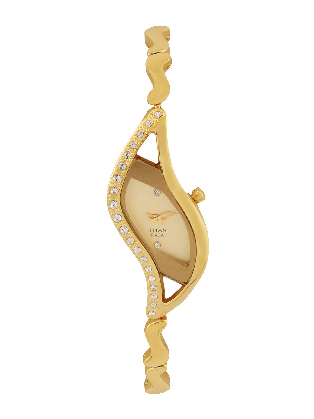 

Titan Women Gold Dial Watch